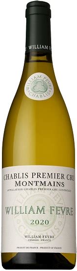 楽天市場メゾン ウィリアム フェーブル シャブリ プルミエクリュ モンマン 2020 750ml 白 CHABLIS PREMIER