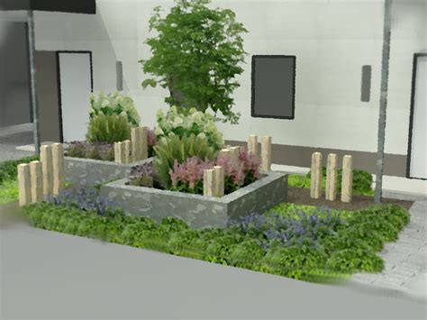 Voortuin Ontwerp In 2024 Front Landscaping Front Yard Landscaping