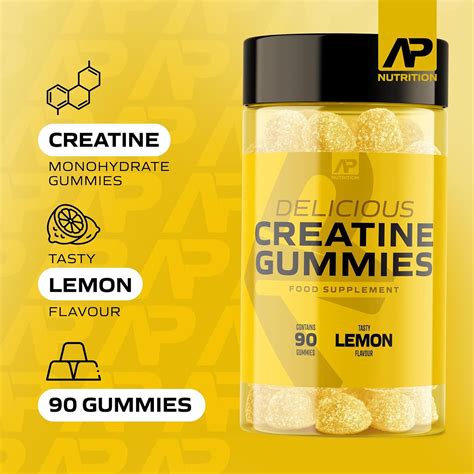 Delicious Creatine Gummies Mg Creatine Monohydrate Per Serving