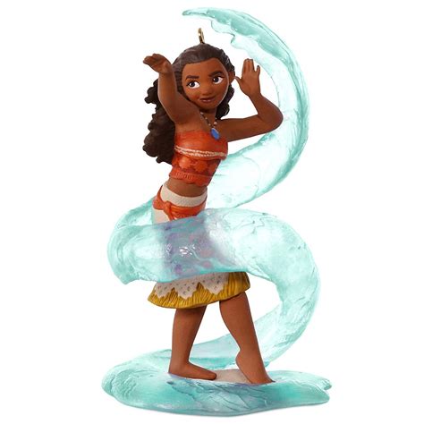 Moana And Pacific Ocean Water Christmas Tree Ornament Диснеевские