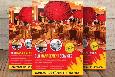 Event Organize Services Flyer 556860 Flyers Design Bundles