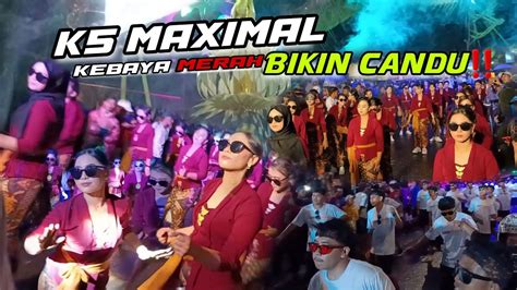 KEBAYA MERAH Bikin Candu K5 Maximal Karnaval Ngantang 2023 YouTube