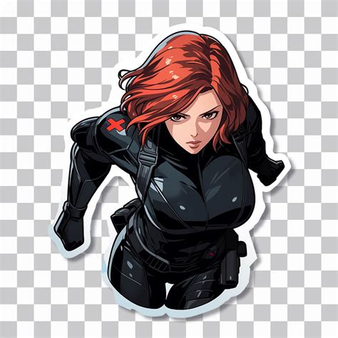 Free Marvel Black Widow Comics Sticker - Download Marvel Sticker