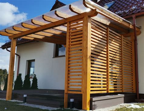 Pergola taras zadaszenie poliwęglan komorowy Świdnica OLX pl