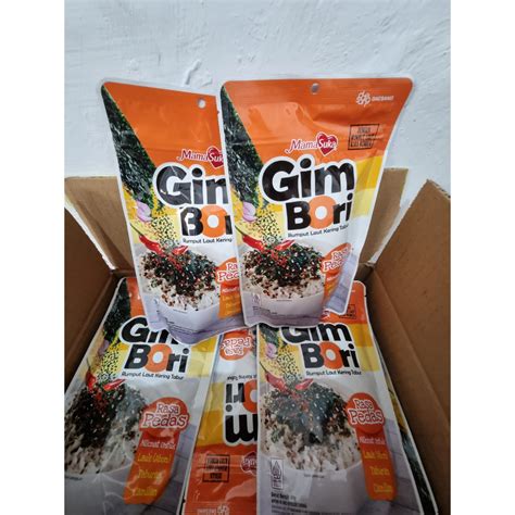 Jual Mamasuka Gim Bori Rumput Laut Kering Tabur Halal 60 Gram Shopee