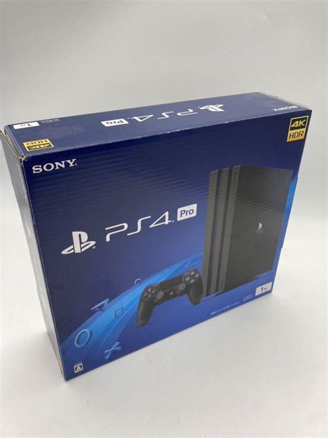 【やや傷や汚れあり】 Sony ソニー Playstation 4 Pro ジェットブラック Cuh 7100b 本体 Ps4pro プレステ