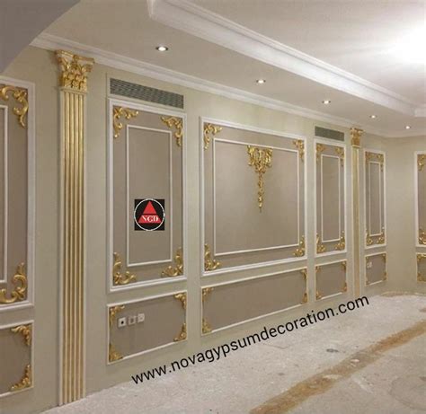 New Design Gypsum Wall Decoration 2022 Nova Gypsum Decoration In 2022 Interior Wall Design