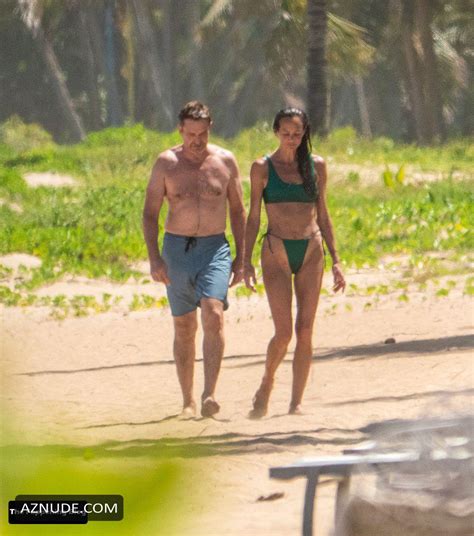 Morgan Brown Sexy Seen In A Bikini At The Beach In Puerto Rico AZNude