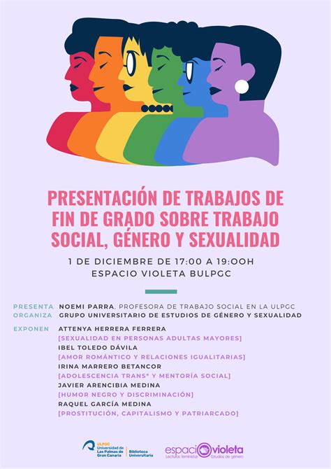 Presentación De Tfg Sobre Trabajo Social Género Y Sexualidad Biblioteca Ulpgc