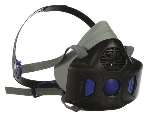 3M HF 800 0 Cartridges Included Half Mask Respirator 55MY58 HF