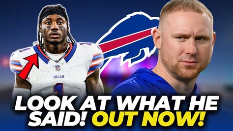 HOT NEWS CAUGHT EVERYONE BY SURPRISE BREAKING NEWS BUFFALO BILLS