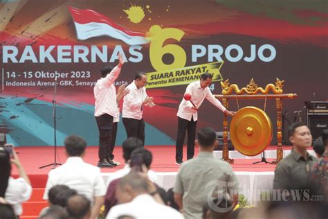 Pembukaan Rakernas Vi Projo Foto Tribunnews