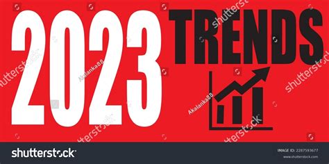 2023 Trends Read Black White Banner Stock Vector (Royalty Free ...