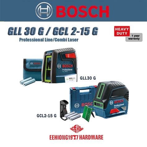 BOSCH GLL 30 G GCL 2-15 G Professional Line / Combi Laser GLL30G GCL2 ...