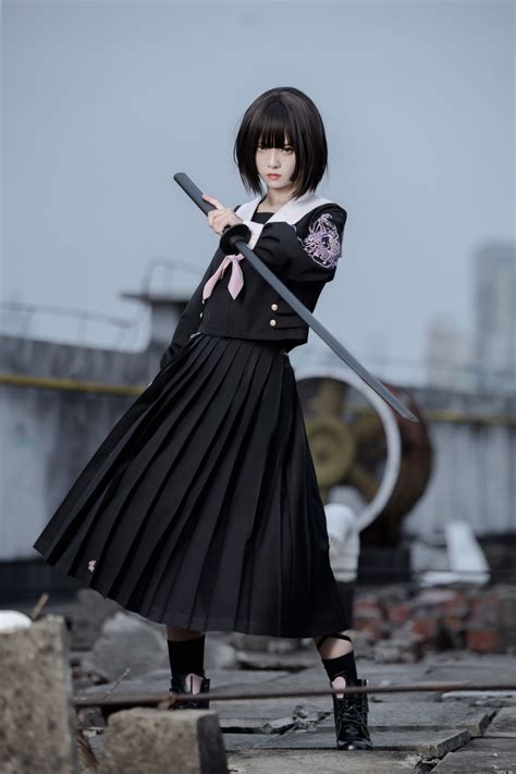 Падающая модель Sakura, оригинальный дизайн, классная японская женская ...