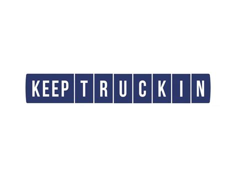 Keep On Truckin Logo