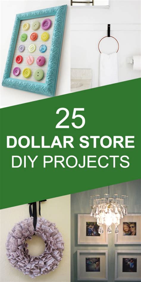 25 Awesome Dollar Store DIY Projects