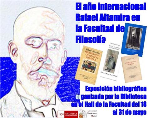 Rafael Altamira Trayectoria Del Genial Escritor Alicantino