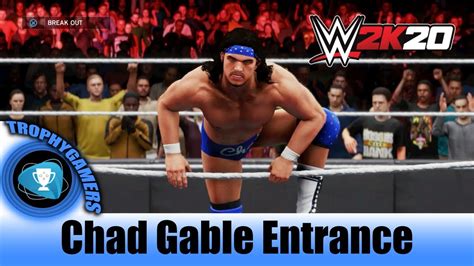 Wwe 2k20 Chad Gable Entrance Cinematic Youtube