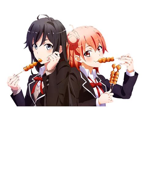 Funny Yukino Yui My Teen Romantic Comedy Drawing by Oregairu - Fine Art ...