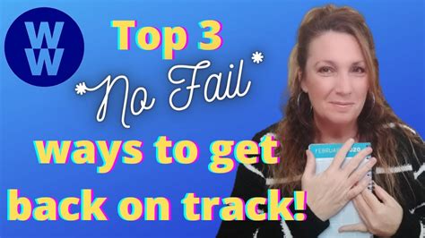 Step By Step Method To Getting Back On Track Now Youtube