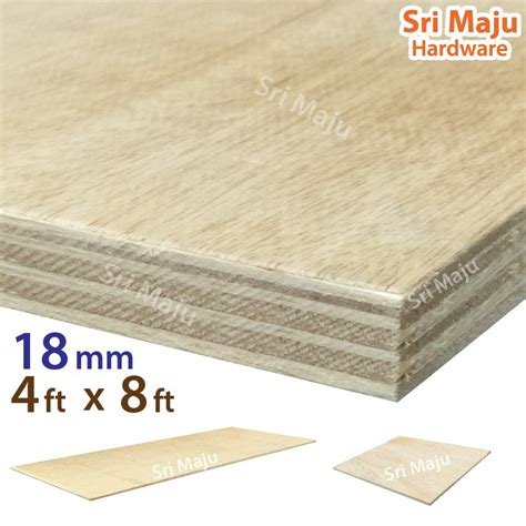 Maju Ft X Ft Mm Plywood Timber Panel Wood Board Sheet Ply Wood