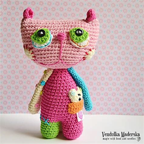 Ravelry Crochet Cat Lisa Pattern By Vendula Maderska