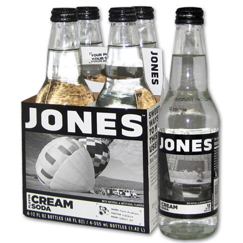 Jones Soda 4 Pack • Cream Soda