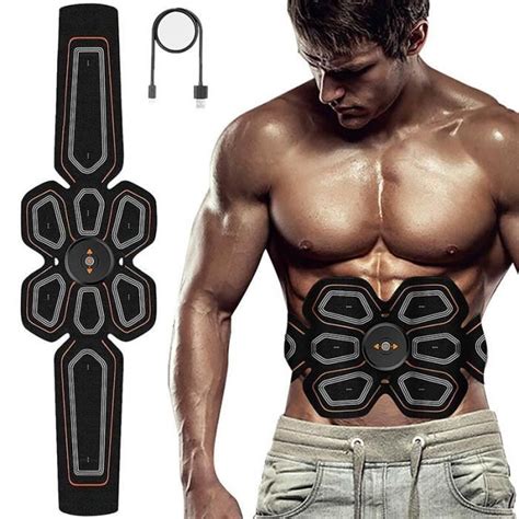 Appareil abdo Ceinture d entraînement EMS pour tonifier les muscles