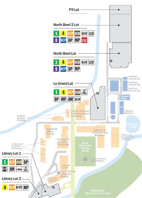 Parking Maps Transportation And Parking Services