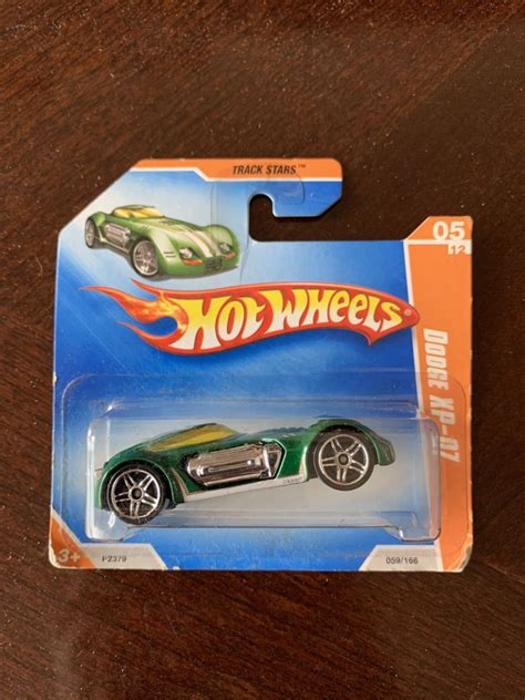 HOT WHEELS DODGE XP 07 TRACK STARS 05 12 P2379 0519 NO BLISTER PALADINO LEILÕES