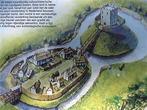 Medieval Motte And Bailey Castle