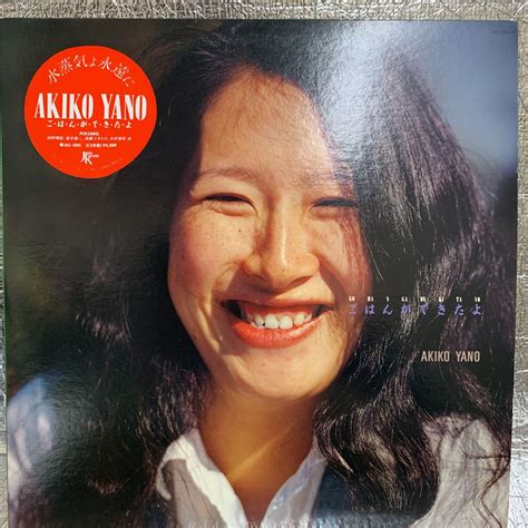 【目立った傷や汚れなし】見本盤 Promo 白ラベル 矢野顕子 Akiko Yano 1980年 2枚組lpレコード ごはんができたよ