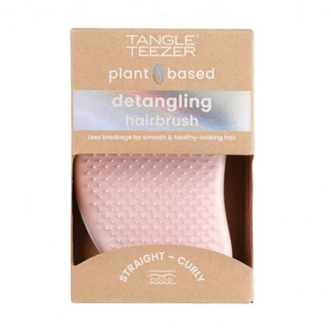 TANGLE TEEZER THE ORIGINAL PLANT BRUSH MARSHMALLOW PINK FarmacyRoom