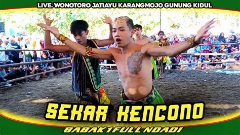 Jathilan Sekar Kencono Babak Full Ndadi Live Wonotoro Karangmojo