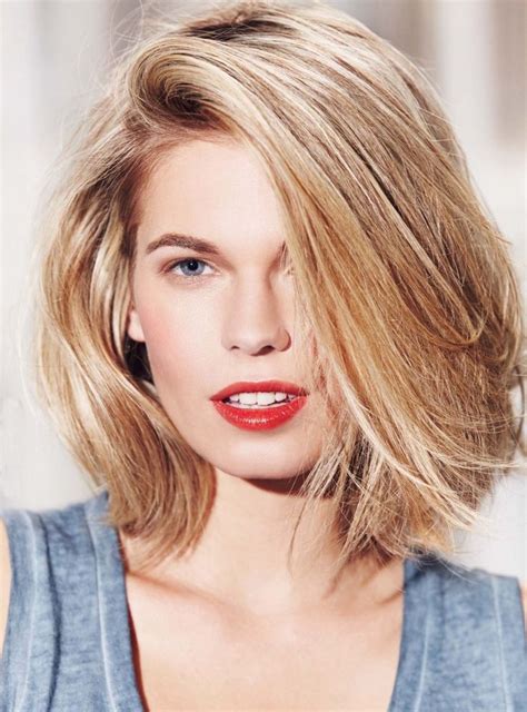 Full Lace Medium Synthetic Hair Wig Cheap Bob Wig Haircuts For Medium Hair Straight Blonde