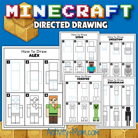 Minecraft Printables Characters