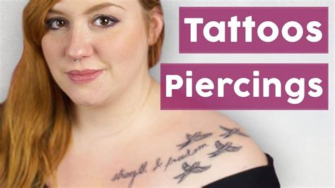 Tattoo Und Piercing Vlog Mit Tini Youtube