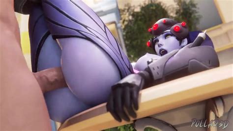 Widowmaker Spreading Her Legs On A Table And Fucked Anal Porn Feat The Industrialist XHamster