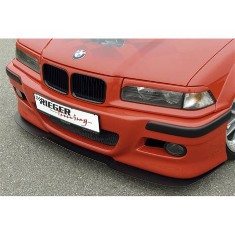 Lame Noir Pour Pare Chocs Avant Look M3 Rieger Tuning Pour BMW