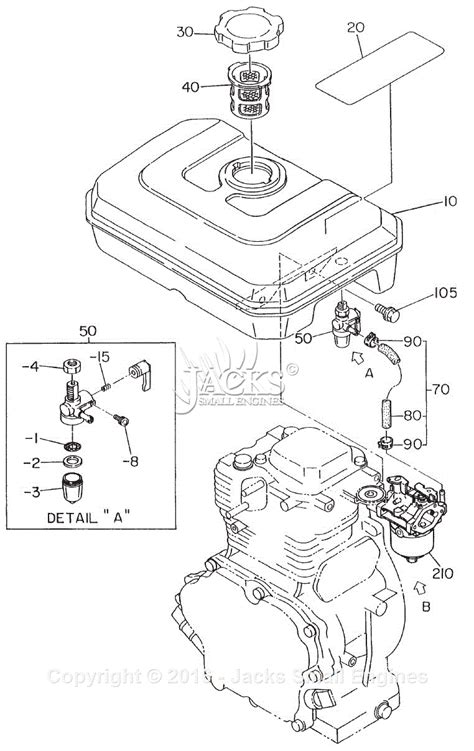 Robin Subaru EH25 2 Parts Diagram For Tank