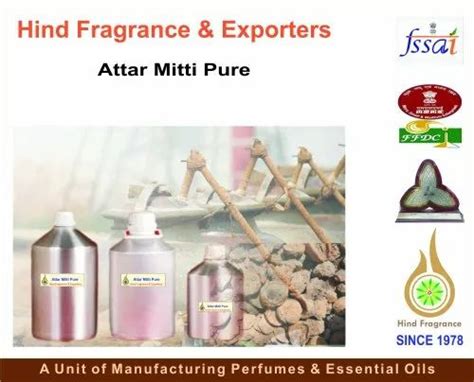 Soul Fragrance Yellow Attar Mitti Pure Natural Attar For Apparel At Rs