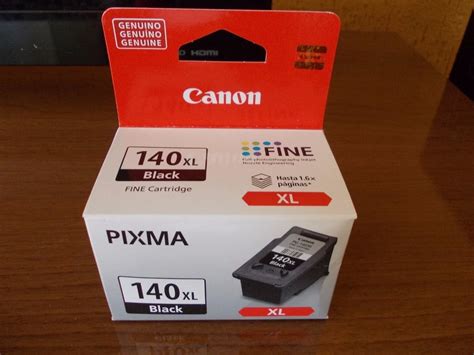 Cartucho Canon Pg 140xl Preto Original 11ml Pixma Mg3510 R 149 90 Em