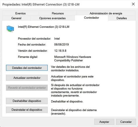 Guía para actualizar los drivers de tarjeta de red Ethernet y Wi Fi