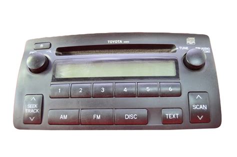 RADIO RADIOODTWARZACZ CD USA TOYOTA COROLLA E13 86120 02430 za 199 zł z