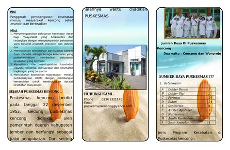 311956327 Leaflet Puskesmas Visi Penggerak Pembangunan Kesehatan