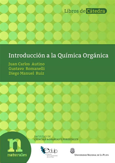 PDF Introducción a la Química Orgánica Introducción a la Química