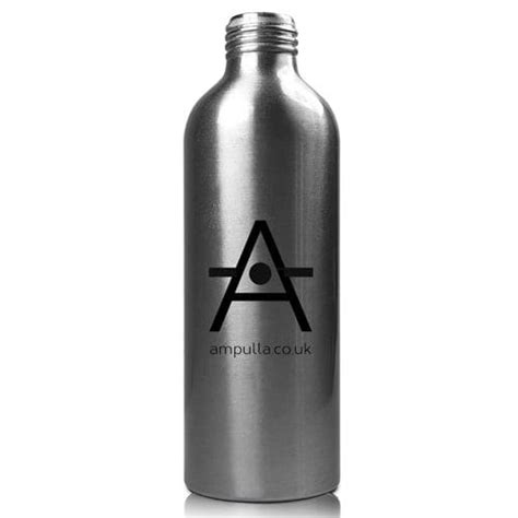 200ml Aluminium Bottle With Metal Cap Ampulla Ltd