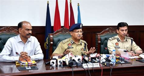 Anti Gangster Task Force To Intensify Action Punjab Dgp