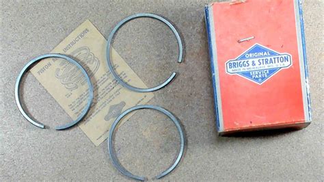 Briggs Stratton Piston Ring Set Std Ebay